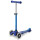 Monopatín Micro Mini Deluxe Led Universo Binario AZUL