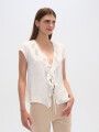 Tops Tegua Marfil / Off White