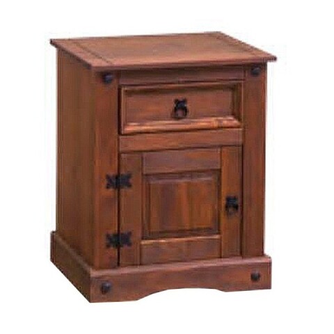 Mesita De Luz De Madera Maciza Mesita De Luz De Madera Maciza