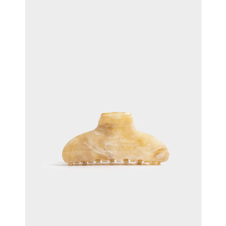 Broche De resina Blanco Crudo