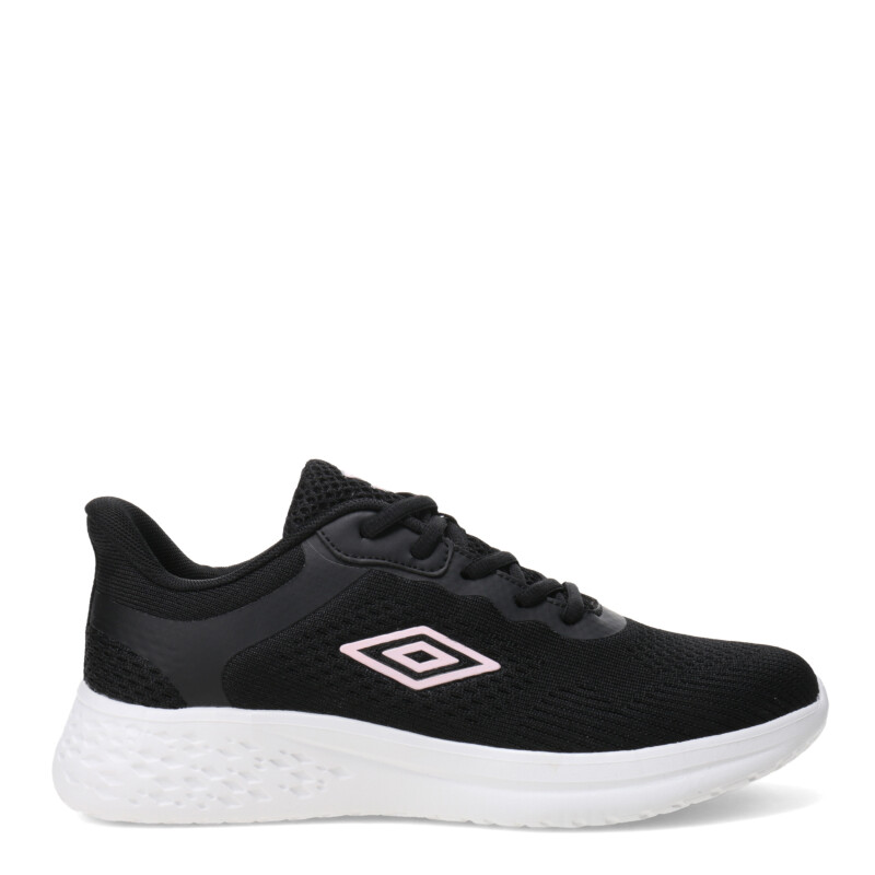 Championes de Mujer Umbro Negro - Rosa