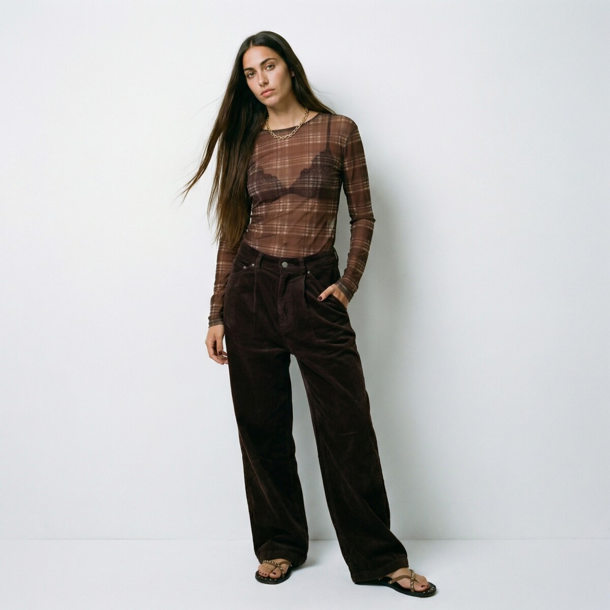 Pantalón Vox - MARRON 