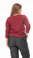 Sweater Madison Bordo