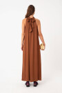 VESTIDO HALTER Ladrillo