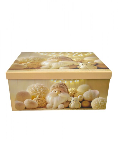 Caja Rigida Navidad 24,5 x 32x5 x 14 Diseño 2