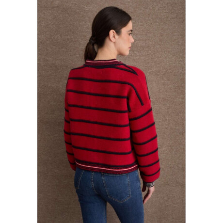 Cardigan Terro Tennis Rojo