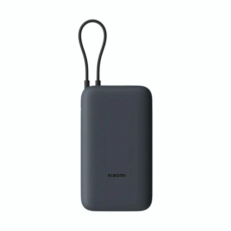 Cargador Portátil XIAOMI Power Bank 20.000 mAh Cable Integrado -Dark Gray Cargador Portátil XIAOMI Power Bank 20.000 mAh Cable Integrado -Dark Gray