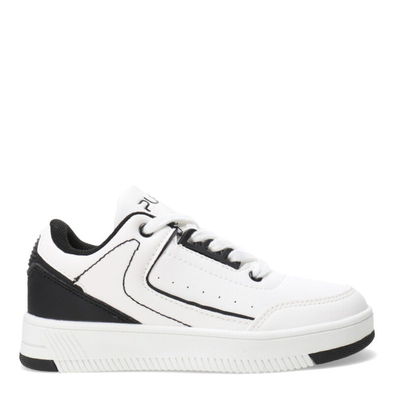 Championes Infantiles Push WUHU Blanco - Negro