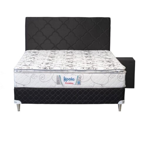 Juego Completo Somier Koala Premium 140x190 Juego Completo Somier Koala Premium 140x190