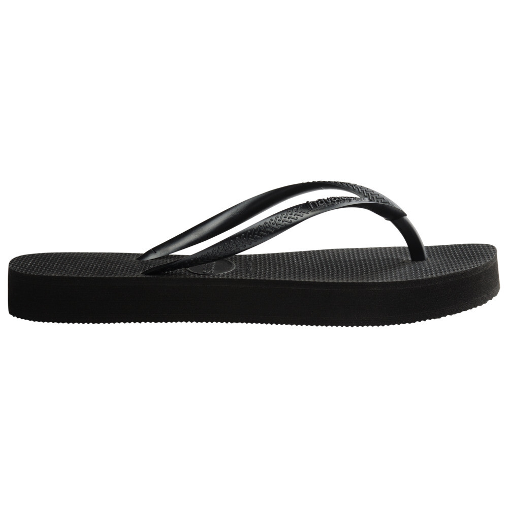 Sandalias Havaianas Slim Flatform FC Mujer Negro