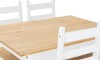 Juego de Comedor Lucia Plus 4 Sillas Madera - Blanco Juego de Comedor Lucia Plus 4 Sillas Madera - Blanco