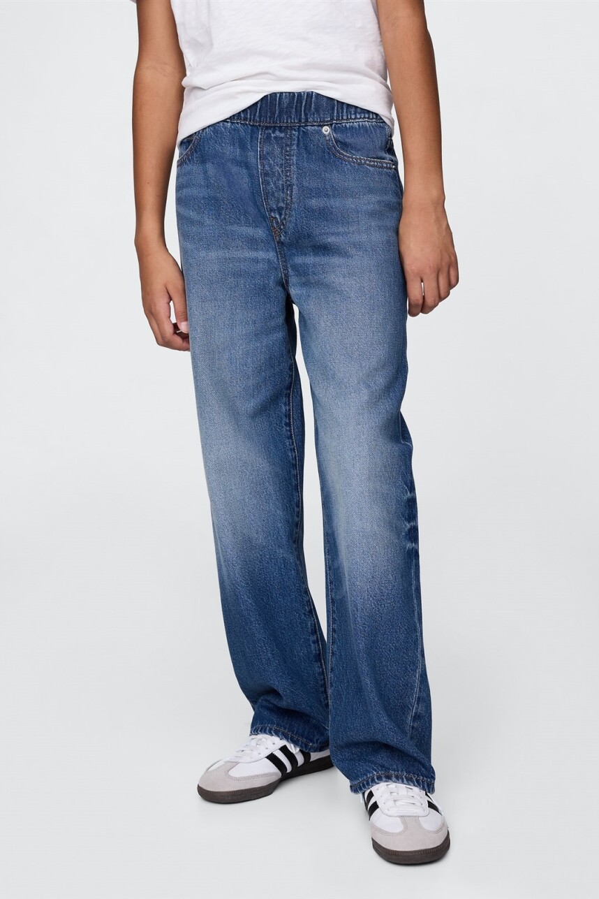 Jean Ultrasoft Baggy Niño Medium Wash