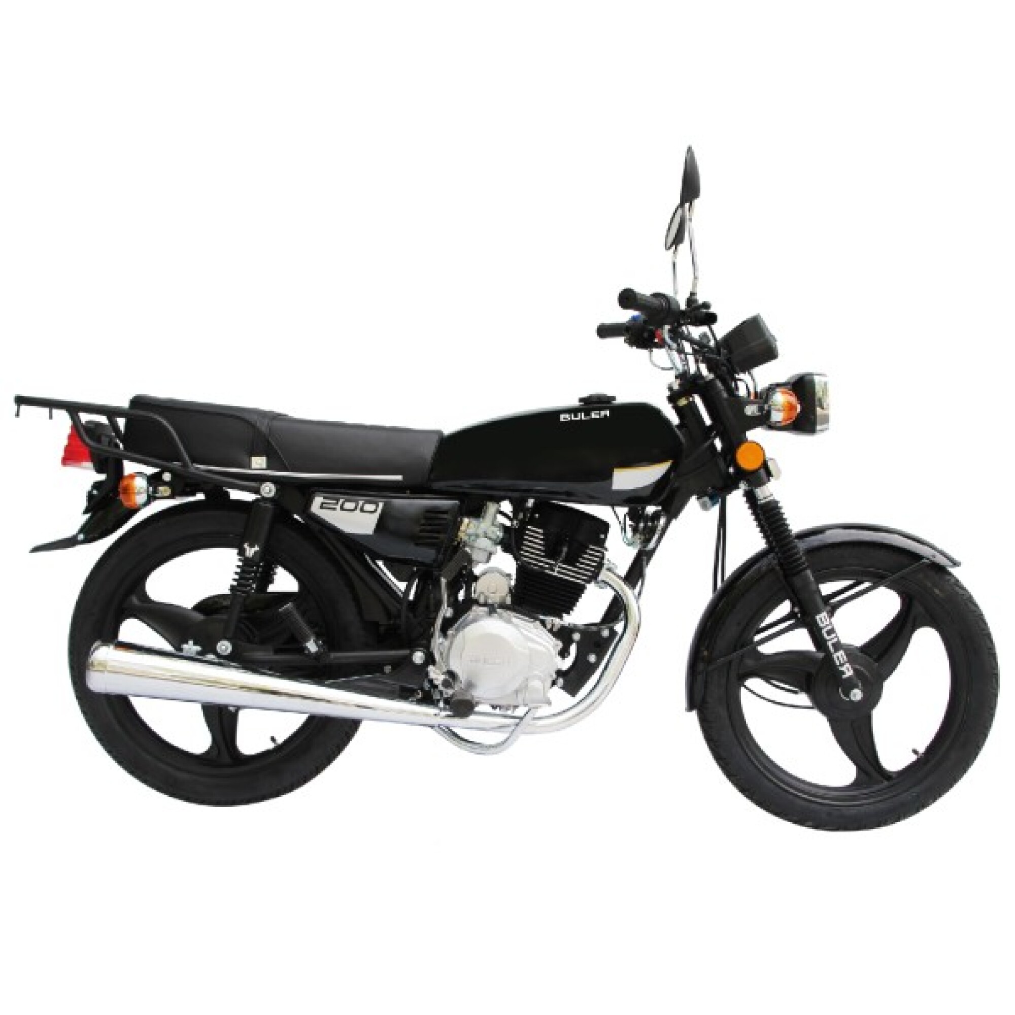 Moto Buler Cobra 200cc Aleación - Negro