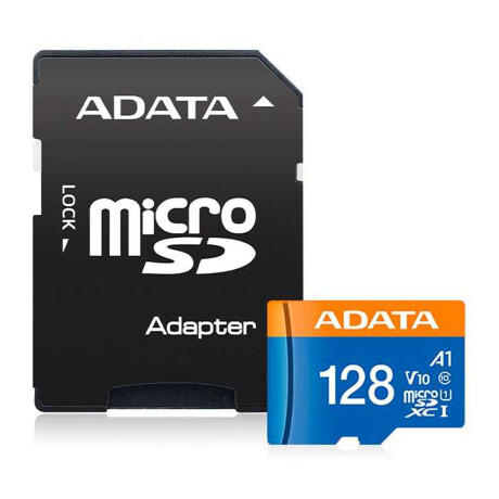 Tarjeta Micro Sd C/adaptador Adata 128gb Uhs-i C10 Tarjeta Micro Sd C/adaptador Adata 128gb Uhs-i C10