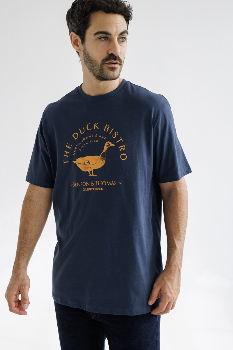 T-SHIRT DUCK - MARINO 