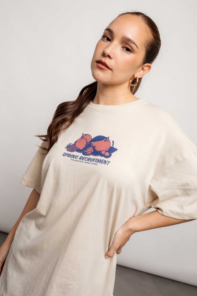 Remera Tilda Beige