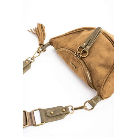 Cartera Gamuza Vegana Oliva