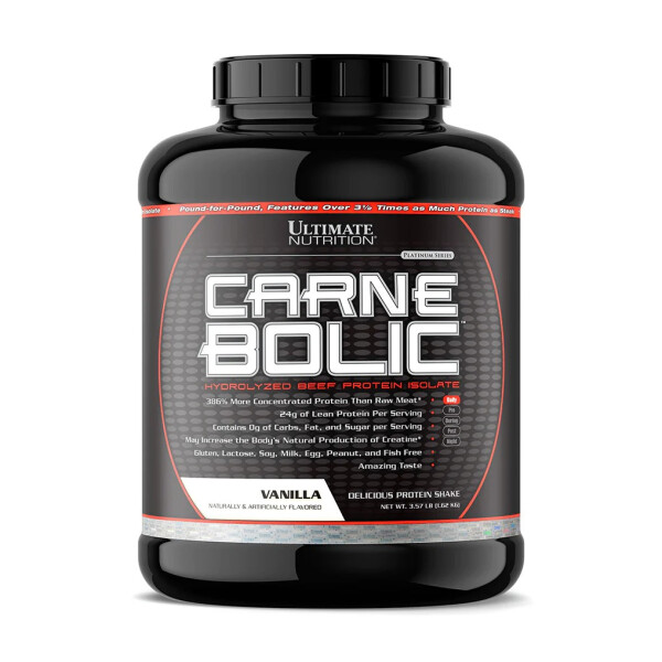 Carnebolic Vainilla 3.7 lb | Proteína de Carne Hidrolizada Ultimate Nutrition Carnebolic Vainilla 3.7 lb | Proteína de Carne Hidrolizada Ultimate Nutrition