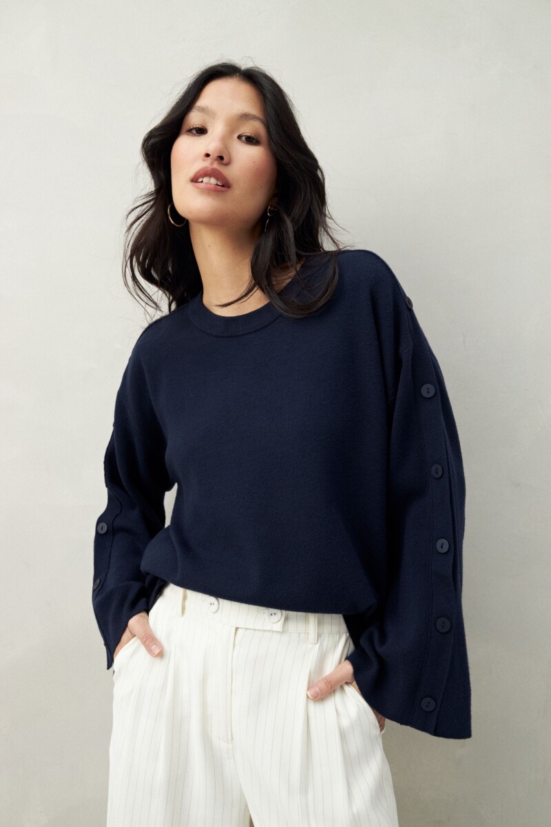 SWEATER PAQUITA Azul Marino