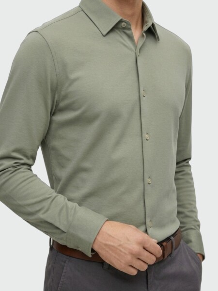 BOSS - Camisa Slim Fit Tejido Stretch 314