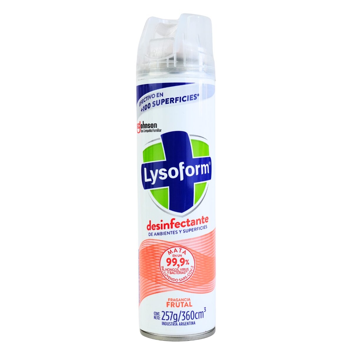 Desinfectante Lysoform aerosol 360cc Frutal 