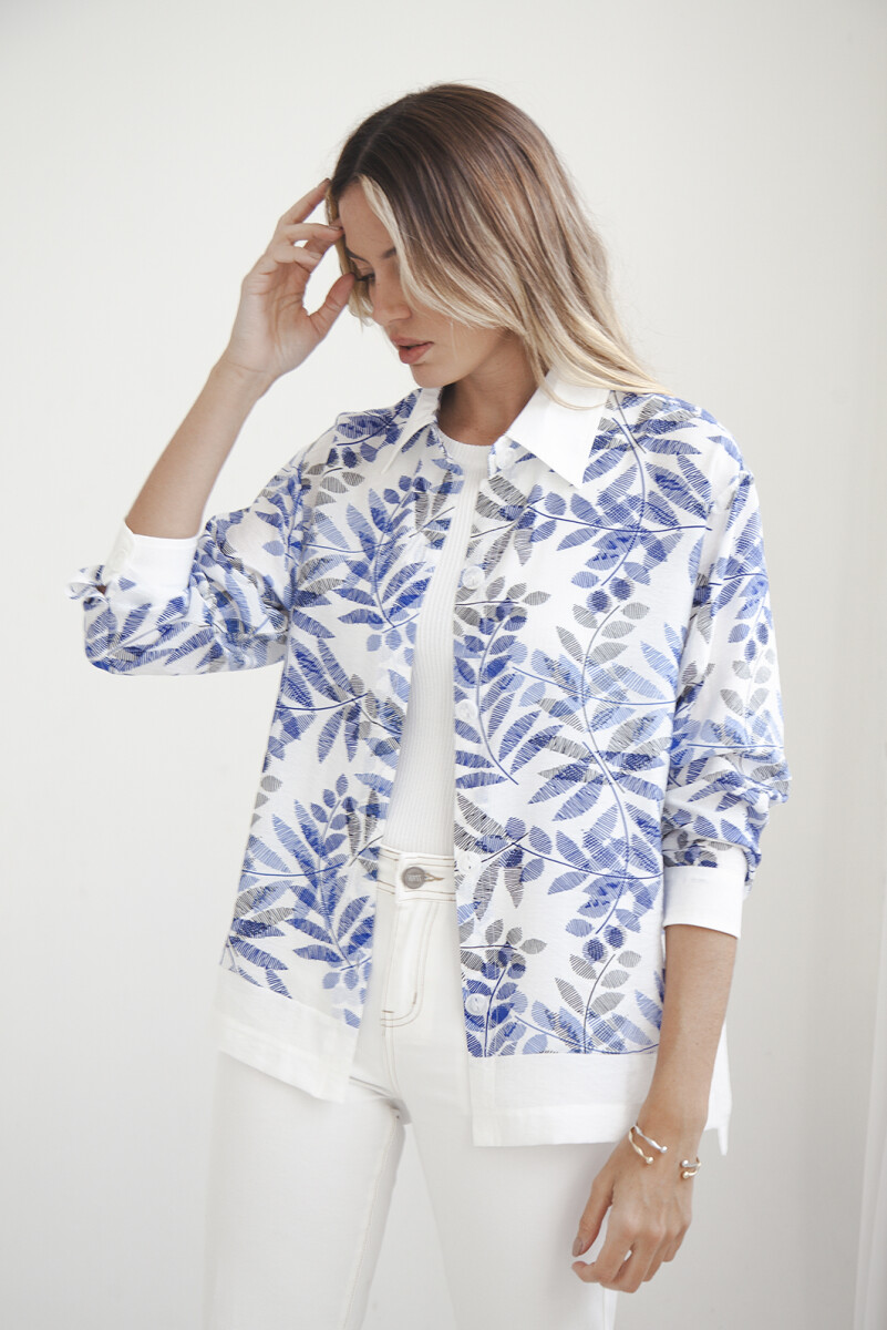 CAMISA ANNA - AZUL 