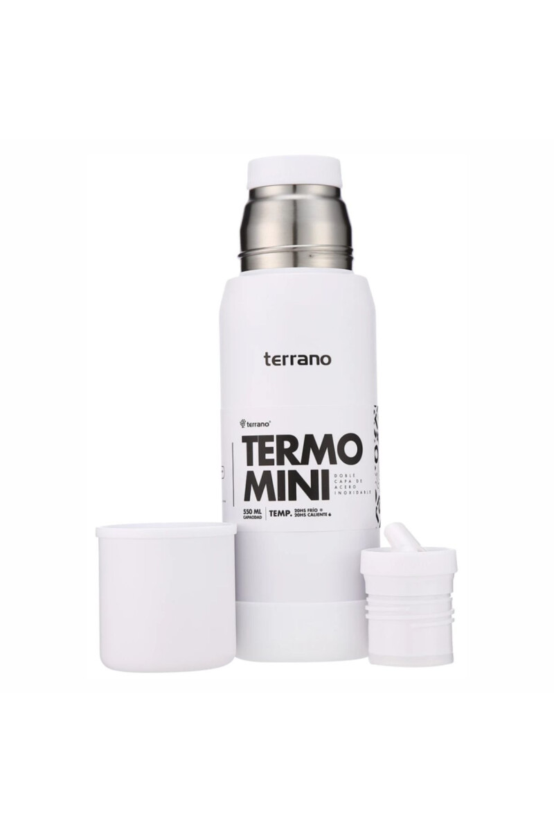 TERRANO TERMO MINI PREMIUM 500ML BLANCO