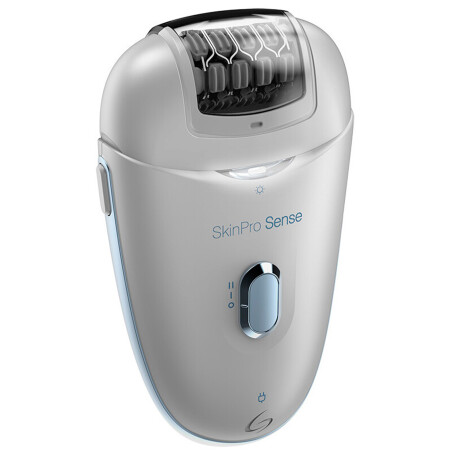 Depiladora GAMA SkinPRO Sense con 2 cabezales Blanco