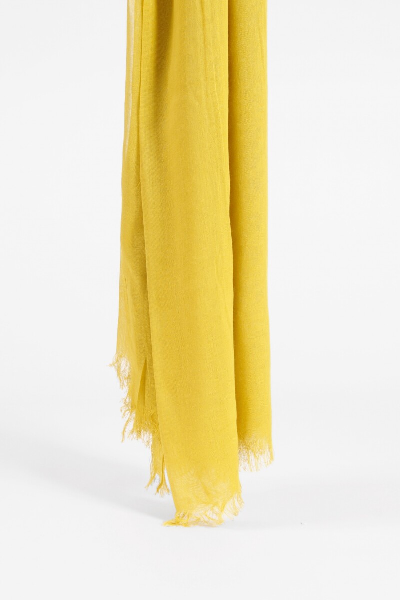 Pashmina clásica con flecos pistacho
