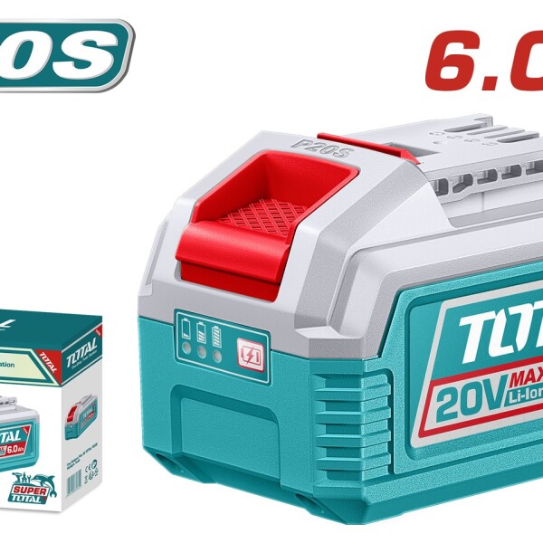 Bateria de litio 20v 6ah p20s total tfbli2126 Bateria de litio 20v 6ah p20s total tfbli2126
