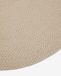 Alfombra ovalada beige Rodhe 100% PET 160 x 230 cm Alfombra ovalada beige Rodhe 100% PET 160 x 230 cm