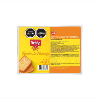 Budin de naranja Schar 200g Budin Naranja 200g Schar