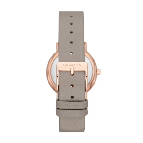 RELOJ SKAGEN FASHION ACERO CUERO GRIS 0