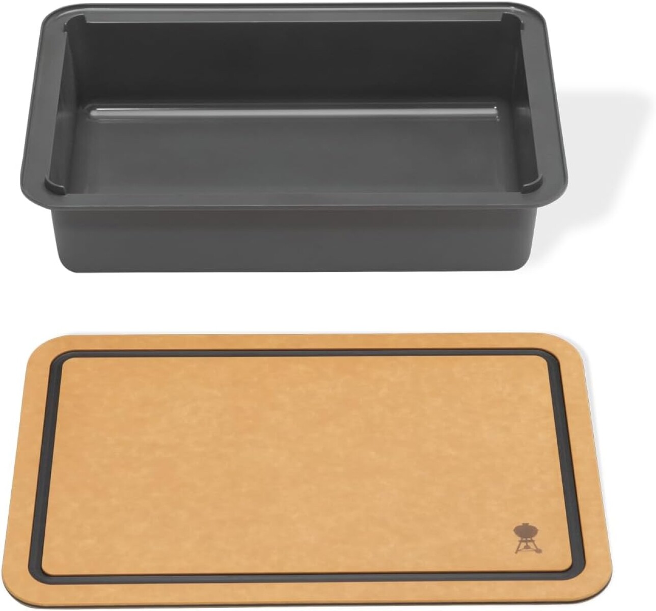 Set de tabla de cortar y bowl Weber 