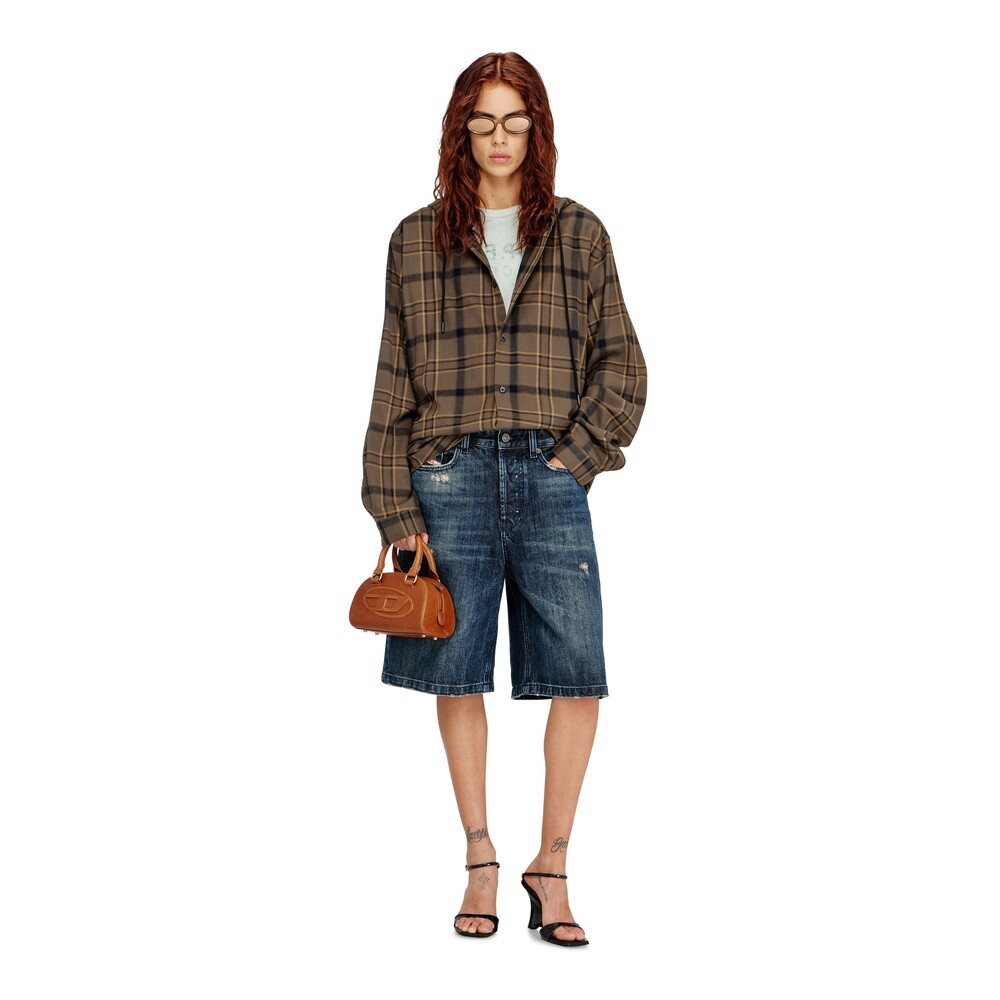 Short Para Mujer De-Sire-Short Short Azul oscuro