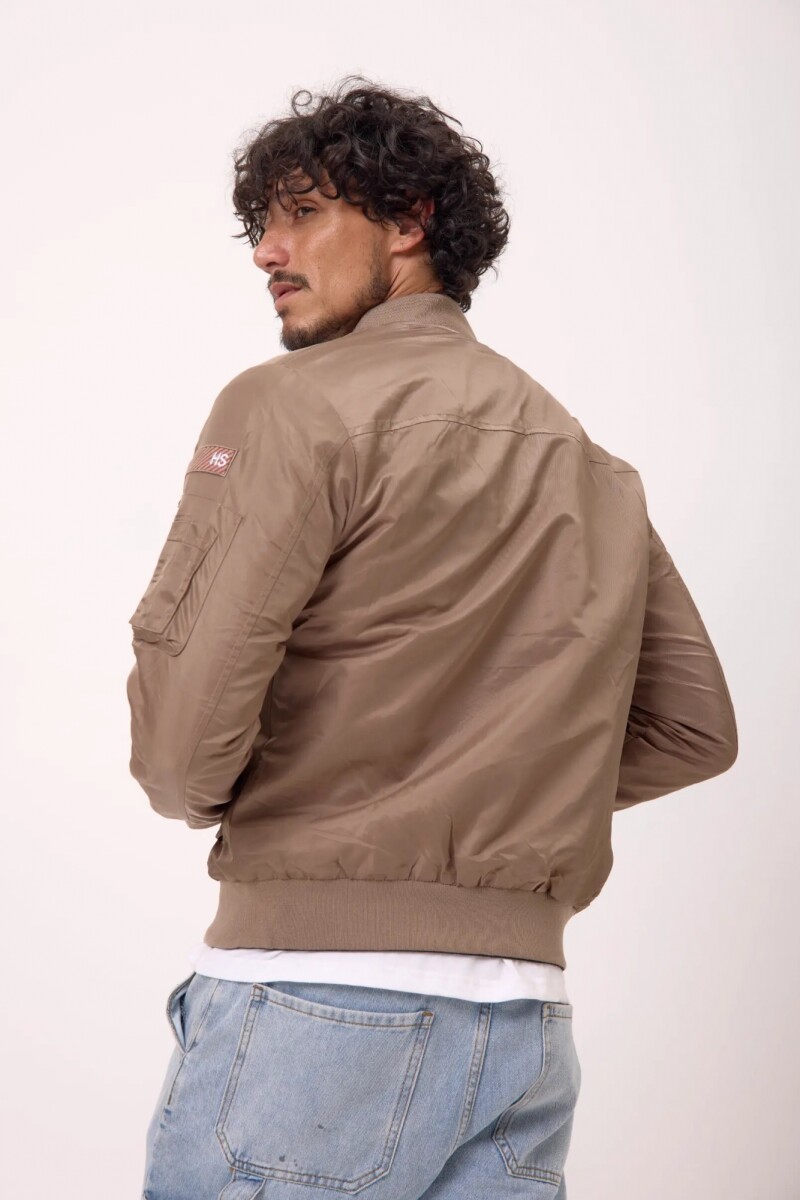 Aviadora Reversible Marrón claro