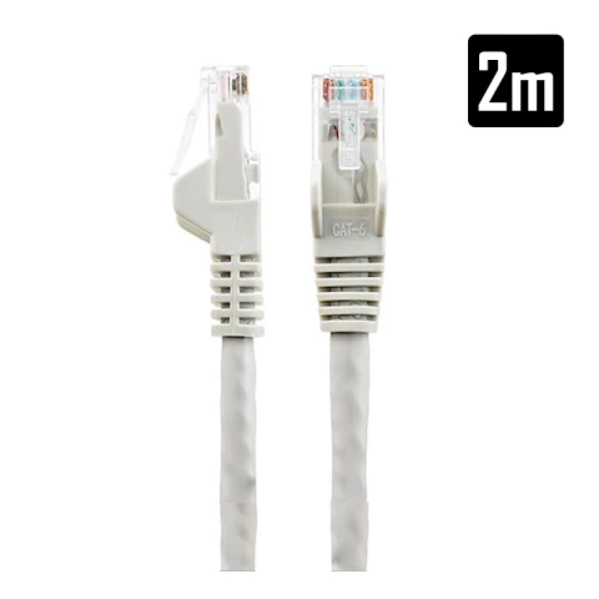 Cable de red Patch Cord CAT6 2M blanco Kolke - Unica 