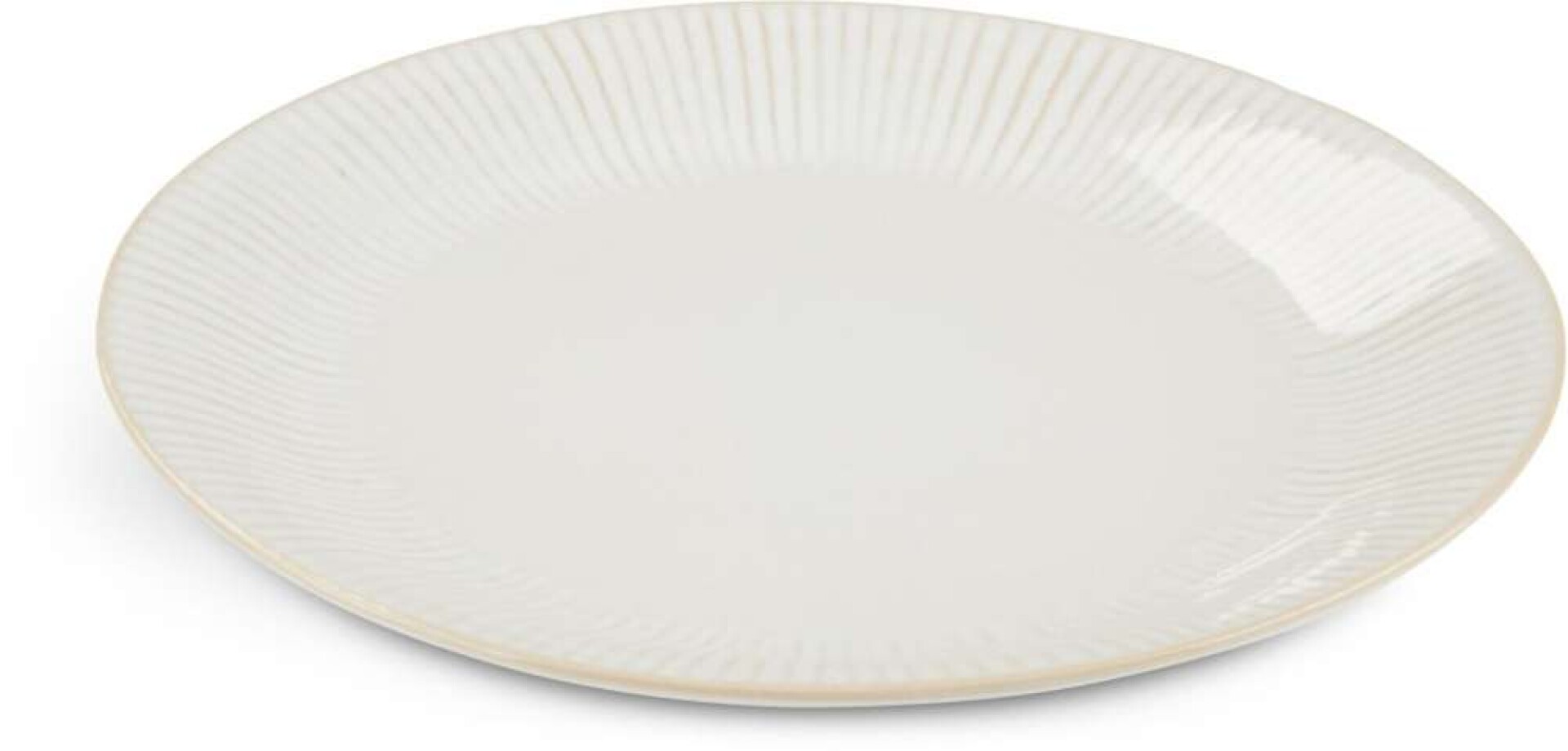 Plato Steffen Ø21Cm - Ceramica Blanco 