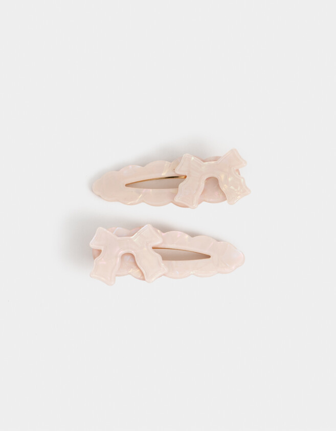 Piquitos Con moño Set De Piquitos Con Moño Rosa - Rosa Claro