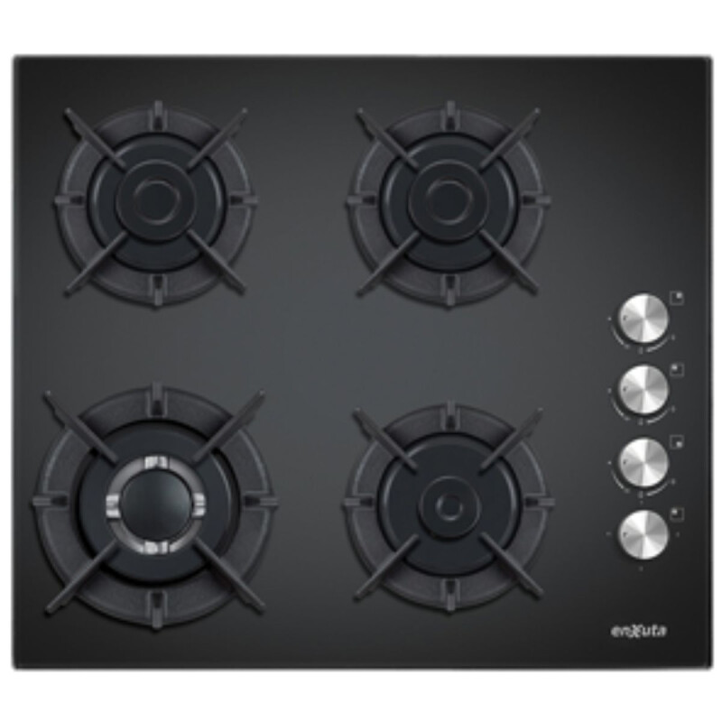 ANAFE DE EMPOTRAR CON 4 HORNALLAS A GAS VIDRIO NEGRO ENXUTA ANAFE DE EMPOTRAR CON 4 HORNALLAS A GAS VIDRIO NEGRO ENXUTA