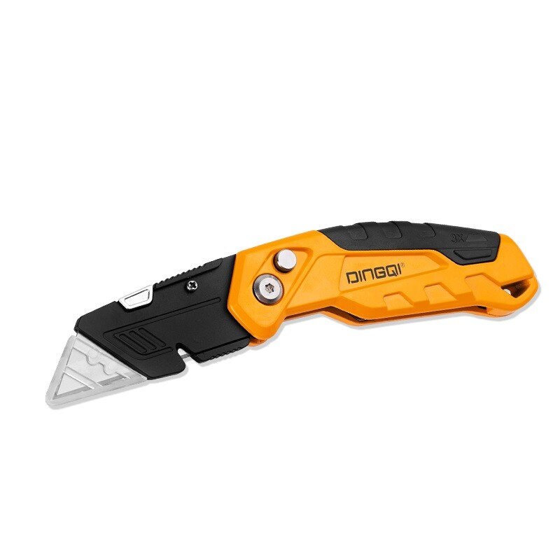 DINGQI TRINCHETA PROFESIONAL PLEGABLE + 3 HOJAS DE REPUESTO Dingqi Trincheta Profesional Plegable + 3 Hojas De Repuesto