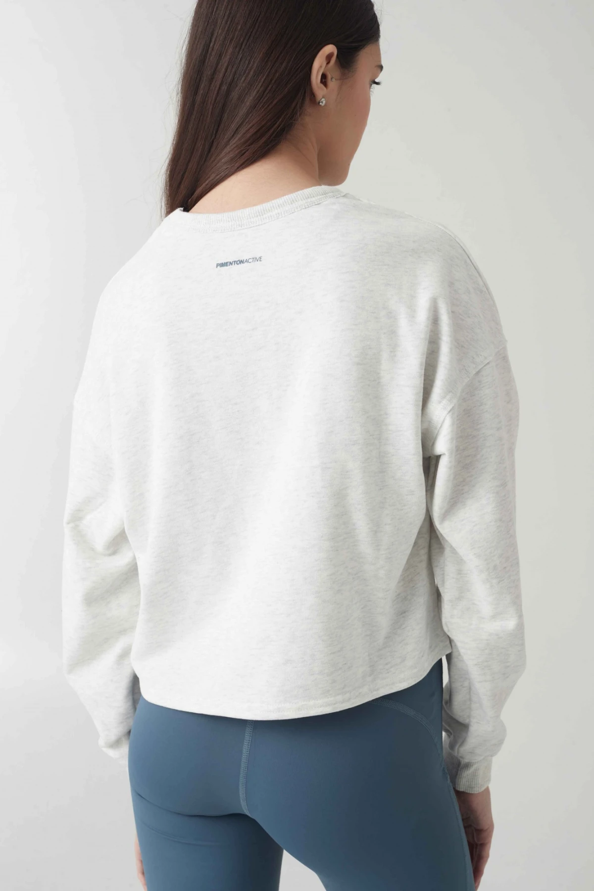 Buzo Delia Gris Melange
