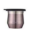 Mate Acero Flap Lila Metalizado