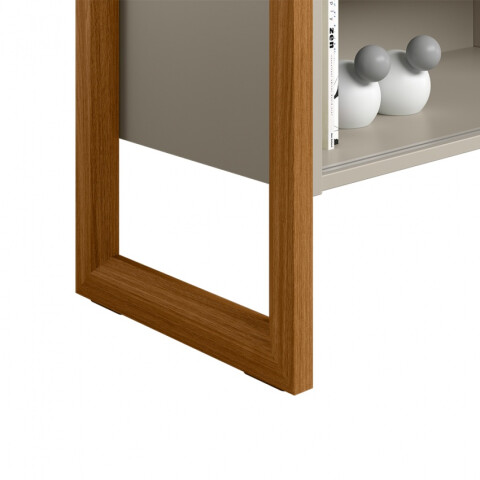 LINEA - RACK GOLD PARA TV 55" NATURE OFF WHITE LINEA - RACK GOLD PARA TV 55" NATURE OFF WHITE
