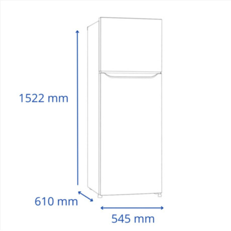 Heladera JAMES RJ 275 INV 236 Lt Inox