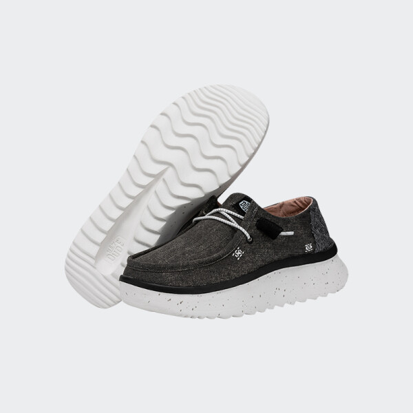 Calzado Hey Dude Wendy Peak Chambray Negro