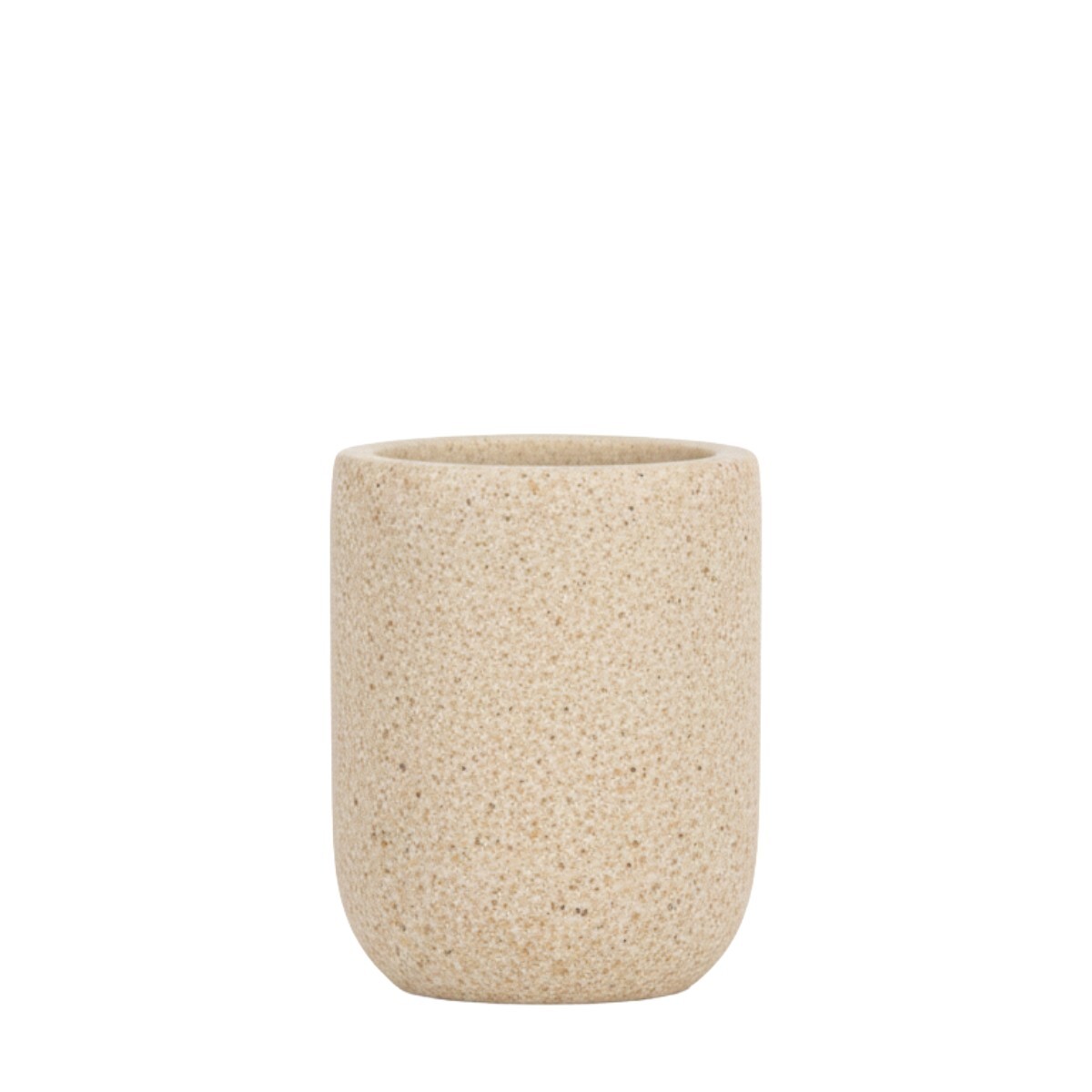 VASO ORG BEIGE EFECTO ESPONJA DE MAR 