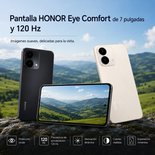 Honor X6e 4/128gb 4g NEGRO