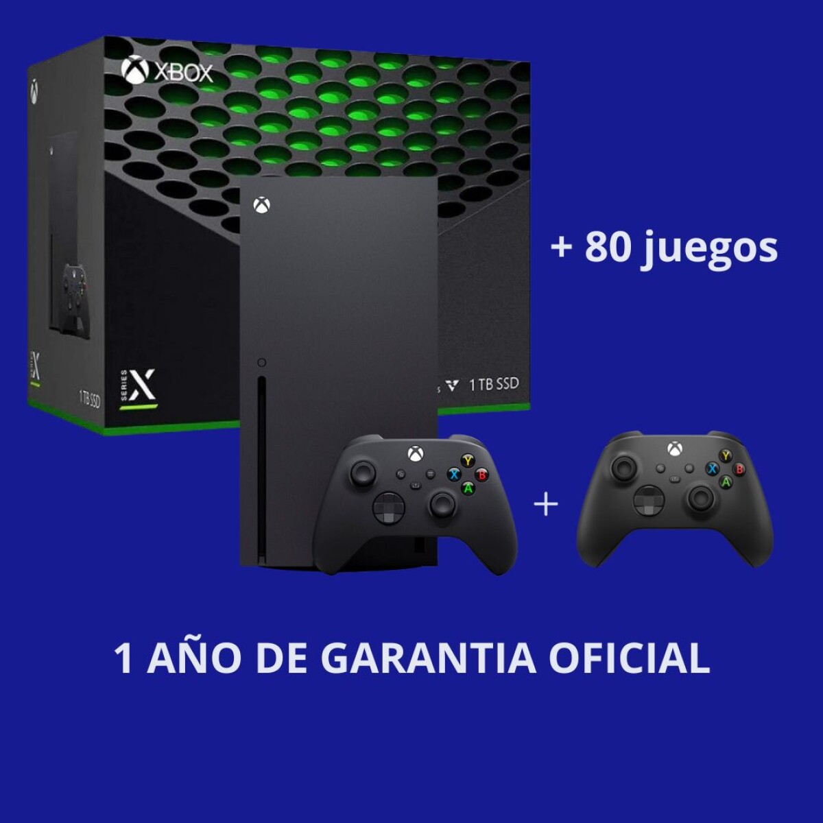 Xbox Serie X 0KM + un Joystick extra 