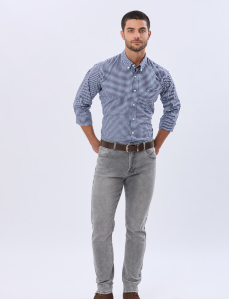 PANTALÓN DE JEAN SKINNY Gris